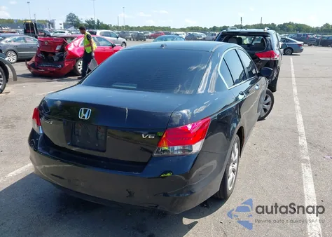 2008 Honda Accord 3.5 Ex-L из США, поврежденный, VIN 1HGCP36848A067537